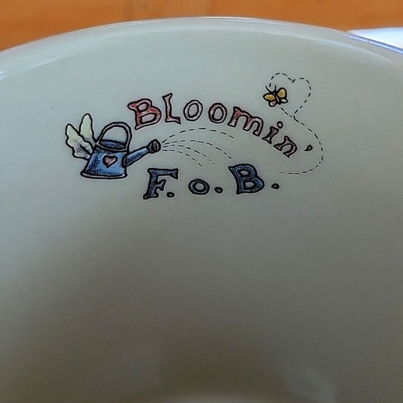 BLOOMIN' MUG, BOYDS BEARS & FRIENDS, BEARWARE POTTERY WORKS THE BOYDS COLLECTION - Picture 7 of 8